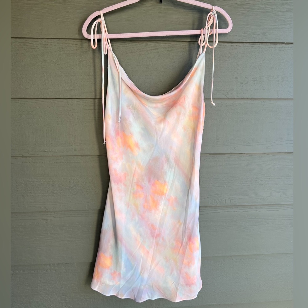 Amazing Lace Tie Dye Slip Dress 🌈